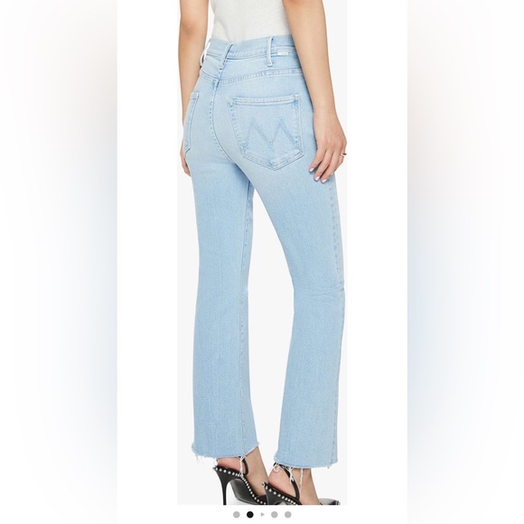 MOTHER Light Blue Straight Leg Jeans